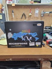 PROZOR UHF Wireless Microphone with Volume Treble Bass Echo Control, Wireless…