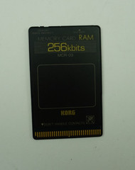 Korg MCR-03 256KB RAM Memory Card