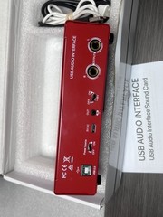 Professional USB Audio Interface Record & Mix up to 2×2 24-bit/192kHz Mic Preamp