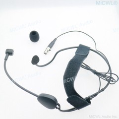 Condenser ME3 Headset Microphone for Shure Wireless Head-wear Mic TA4F mini XLR