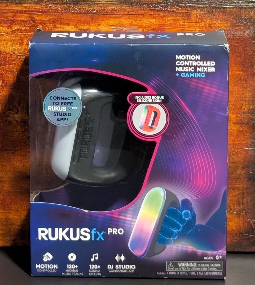 RUKUS FX PRO Hand-Held Motion Controlled Music Mixer Gaming Silicone Skin – NEW