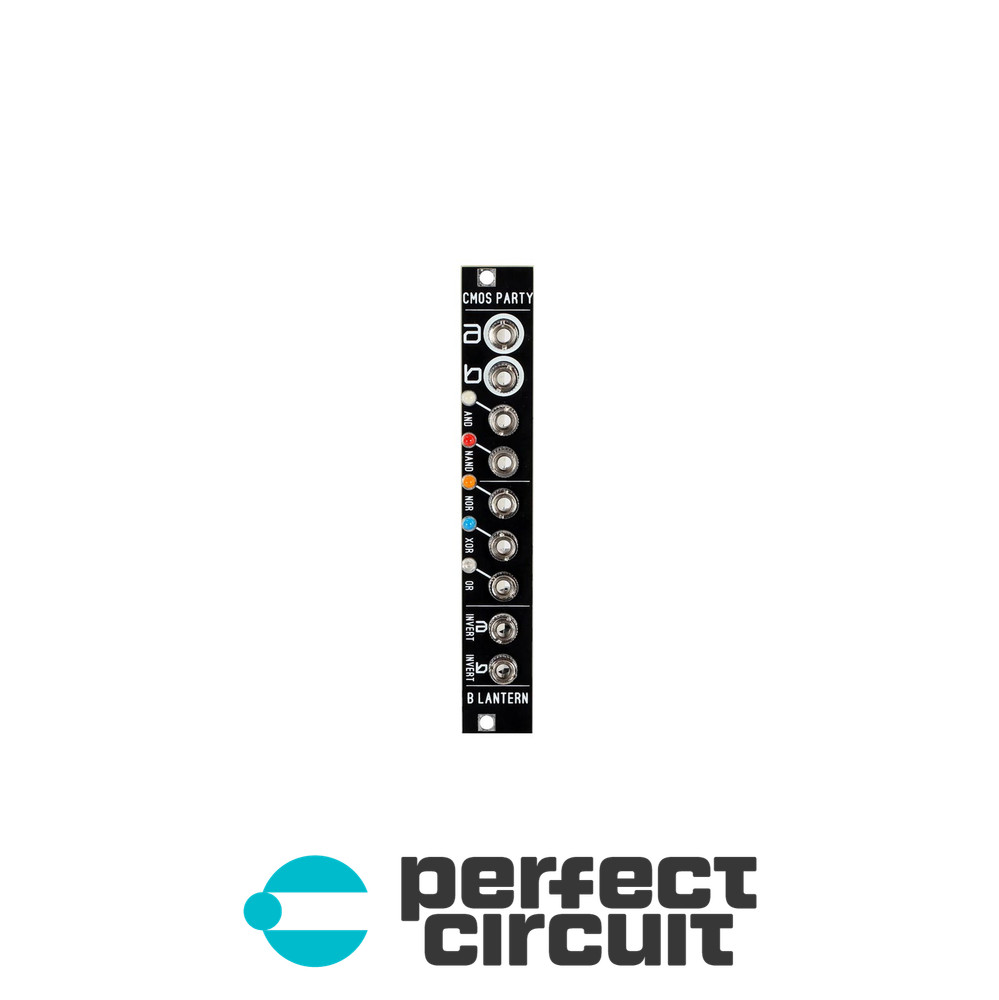 Blue Lantern CMOS Party Logic Module 4HP EURORACK – NEW – PERFECT CIRCUIT