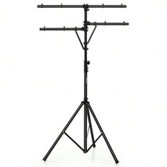 Adjustable Pro Audio Lighting Stand Tripod 6.1-11.5FT 100LB Capacity