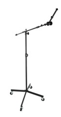 On-Stage SB96 Tripod Studio Mic Boom with 7″ Mini Boom Extension and Casters