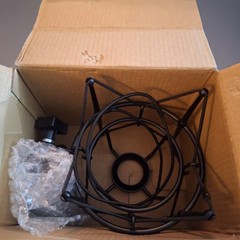 Boseen Microphone Shock Mount Mic Holder – Anti Vibration Spider Shockmount