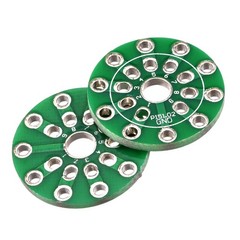 9 Hole Power Adapter Board PCB Board Wiring Board for Vacuum Tube Base 2pcs