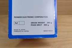 Pioneer Model DM-23 Uni-Directional Dynamic Microphone, Made in Japan