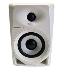 Pioneer DJ DM-40-W Right Studio Monitor Speaker White Tested Working Excellent
