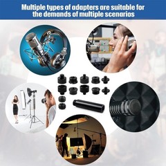 Multiple Purpose 13Pcs Metal Mic Stand Adapter Screws set for Various