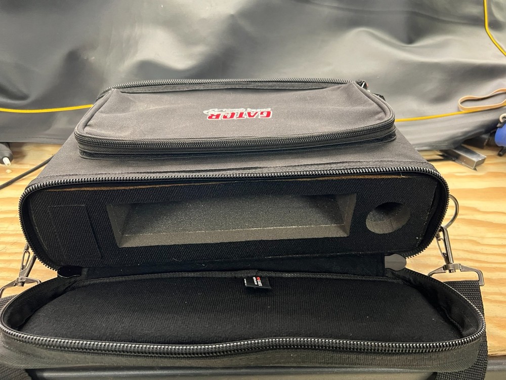Gator Cases Slim EVA Carry Case for Single Wireless Microphone System; Live-in