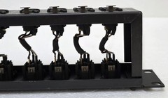 Hosa PDR-369 12 channel Mic In Panel XLR Balanced Reversible Patchbay Rackmount