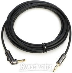 D’Addario PW-AGRA-20 Circuit Breaker Straight to Right Angle Instrument Cable –