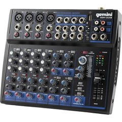 Gemini GEM-012USB 12 Channel Bluetooth Audio Mixer Pack