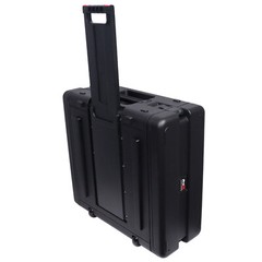 Prox 4 Space Rack DJ Case ABS w/ Handle and Wheels