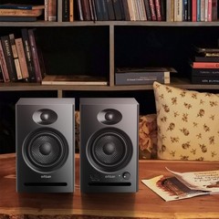 C7 Dual-Mode 2.0 Studio Monitors, Active Monitor Speakers for Near Field Musi…