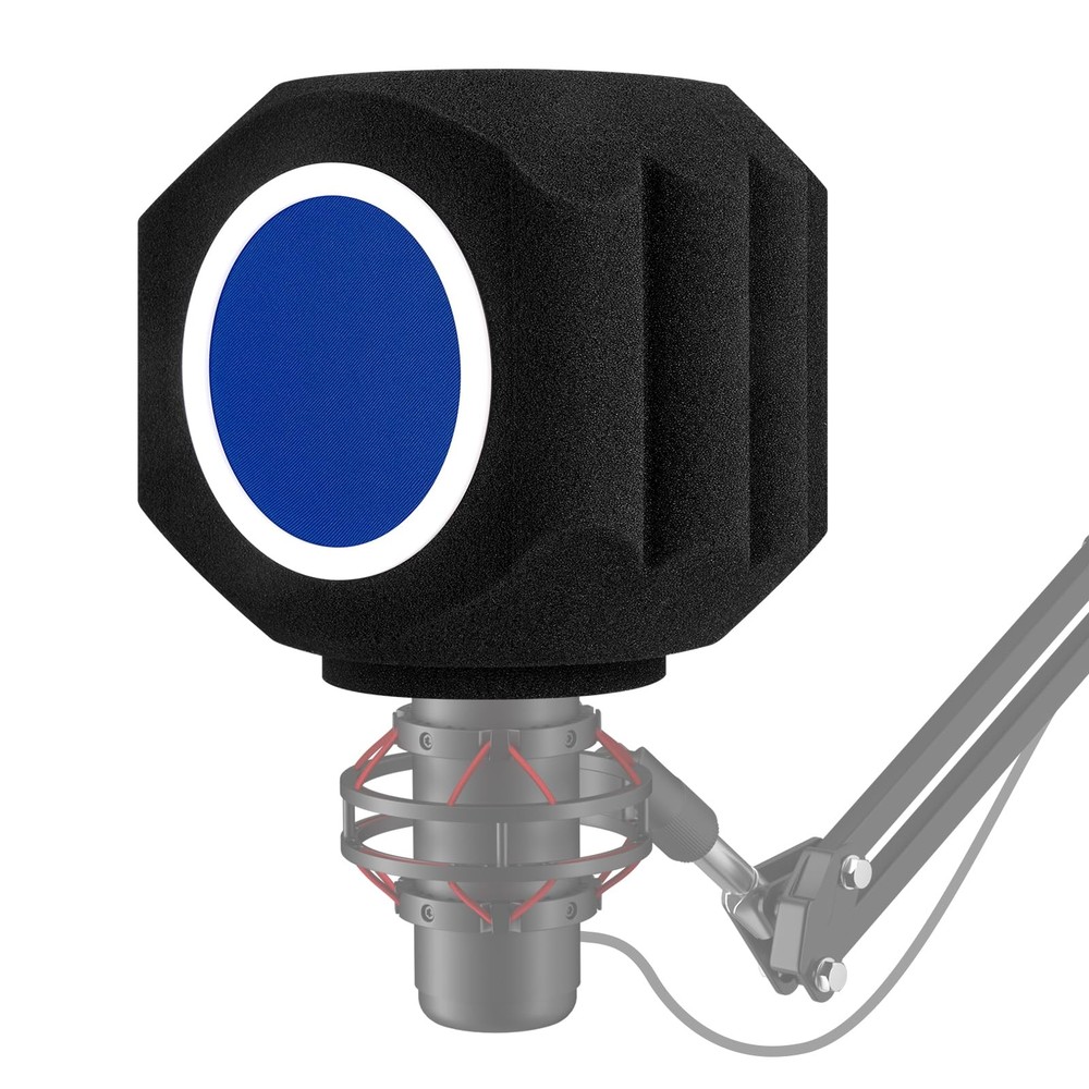 GDPONRM Microphone Wind Shield Pop Filter Isolation Ball, Acoustic for Record…