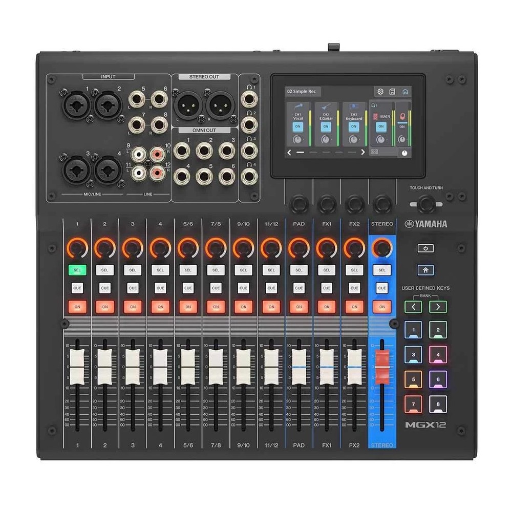 Yamaha MGX12 Digital Mixer – Black – New In Box