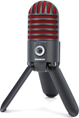 Meteor Mic USB Studio Microphone, Titanium Black/Red – Limited Edition