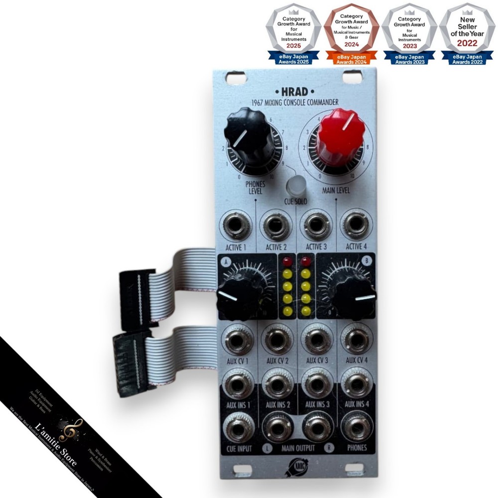 Xaoc HRAD 4-Channel Stereo Mixer Module Eurorack Compatible