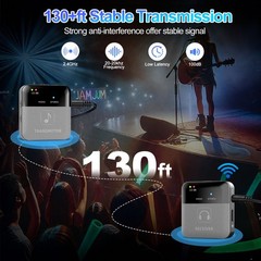 P12 Wireless in Ear Monitor System, 2.4GHz Wireless IEM System – 24bit/48kHz …