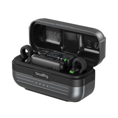 SmallRig Wireless Mic S70 (2 TX + 2 RX + Charging Case), USB-C and Black