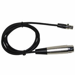 HQRP 4-Pin Mini TA4F to XLR(F) Microphone Adapter Cable for Shure WA310