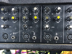 SoundTech 4150 4-Channel Powered Mixer Untested As Is Parts Or Repair Only