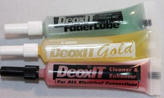 3 pk combo – DeoxIT® D-Series D100L, GOLD G100L, Fader 100% solution, 2 ml tube
