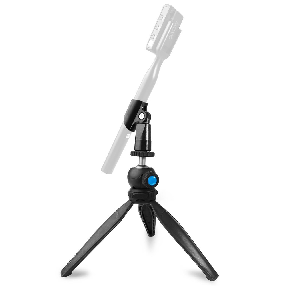 HMT-2 Tabletop Tripod Microphone Stand for Handheld Wireless Mic Adapters