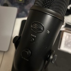 Blue Yeti Professional Multi-Pattern USB Condenser Microphone – Blackout (IL/…