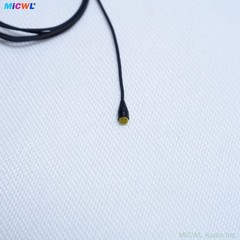 Hidden Lavalier Microphone For Sennheiser ew100 300 500 G2 G3 G4 Gold Head D6060