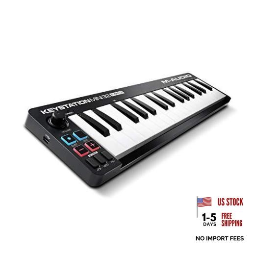 M Audio Keystation Mini 32 MK3 – Ultra Portable Mini USB MIDI Keyboard