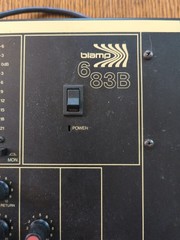Biamp 683B Mixer Vintage Selling As-Is 330481 Hard to Find