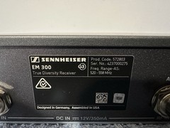 Sennheiser Em 300 G3 520-558 MHz (no Power Supply No Antenna)