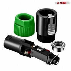 5 Core Speakon 1/4″ Female – Male Connectors Pair 4 Pole SpeakON Connector