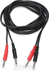 Hosa CPP-203 Stereo Interconnect Cable – Dual 1/4″ TS Male to Same – 9.9′