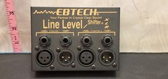 LLS2XLR EBTECH XLR Line Level Shifter. LLS-2-XLR