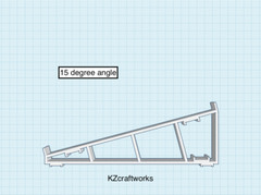 15º Angle Stand for KORG Kaoss Pad Pro KP3 & Kaossilator Pro – WHITE – US Seller