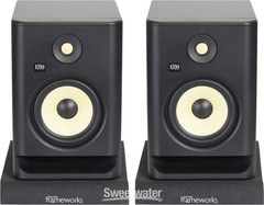Gator Frameworks GFW-ISOPAD-MD Studio Monitor Isolation Pads – Medium