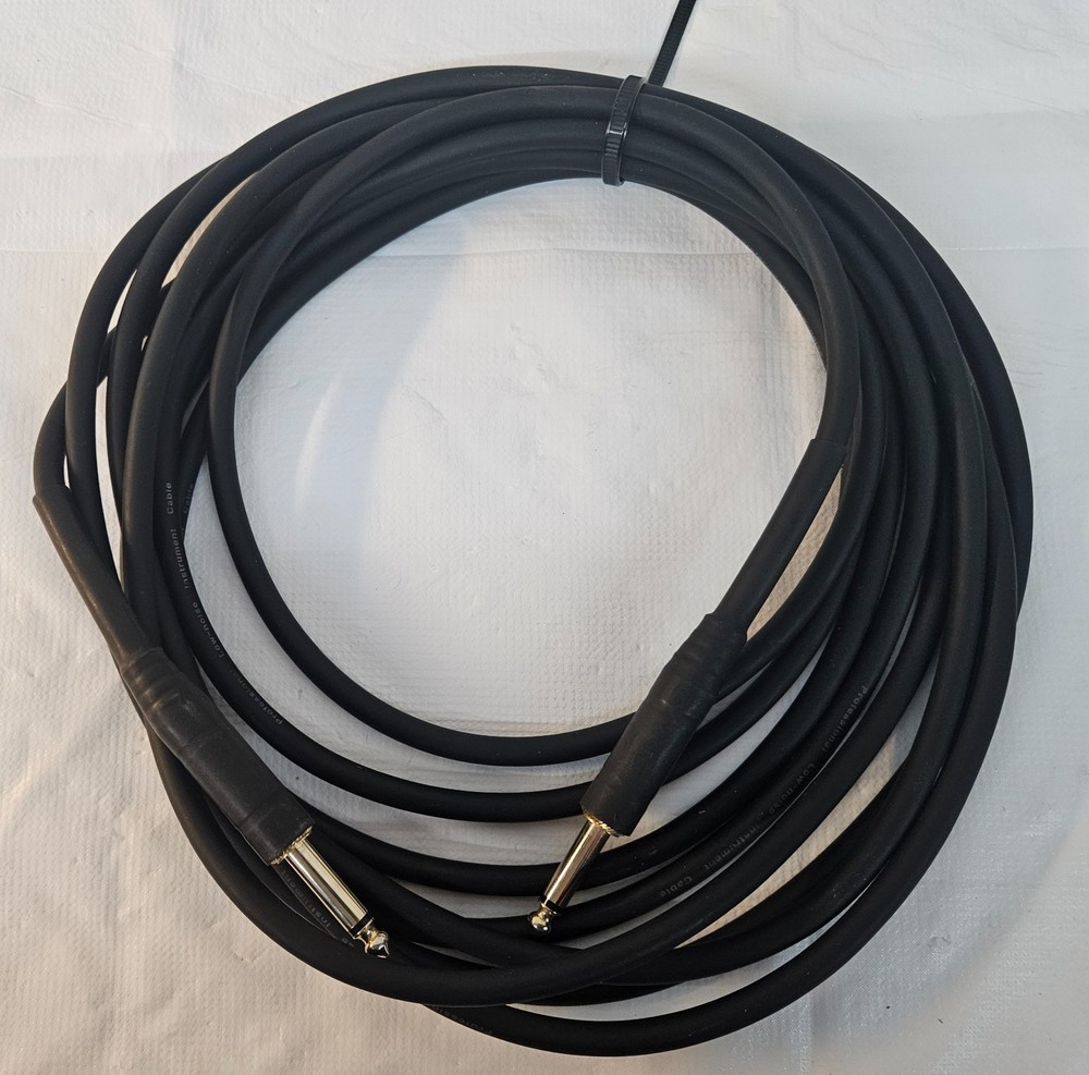 Professional Low Noise 18′ Instrument 1/4″ Audio Cable 18 foot GREAT
