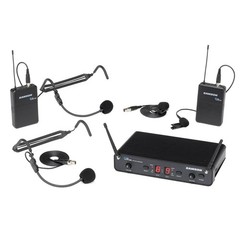 SAMSON CONCERT 288 PRESENTATION Dual Wireless Headset & Lavalier Mic System