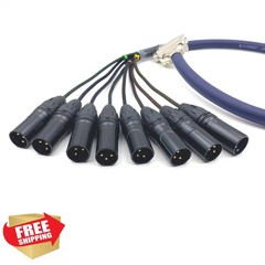 BOUUNCIY DB25 to 8 XLR Male Snake Cable 6.56ft