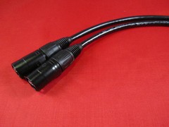 5 ft CAT 5e STP Shielded Ethernet Black Cable w/Neutrik EtherCon RJ45 plugs.