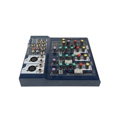4 Channel Audio Mixer Bluetooth USB Sound Mixing Console DJs KTV Karaoke Mixer