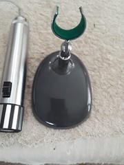 NOS Lafayette Crystal Microphone 99-4587 and Stand