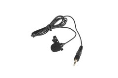 SR-UM10-M1 | Lavalier Mic with Locking 1/8″ Male Transmitters