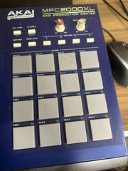 Blue AKAI Professional MPC2000XL Belonged To Miami Dj Tested