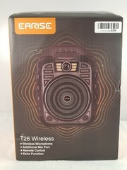 Earise T26 Portable PA Bluetooth Speaker w/ Wireless Microphone Rechargeable