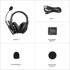 SYNCO XTalk XMax X2 X5 X9 2.4G Full-Duplex Wireless Intercom Headset System 500m