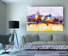 6 Pack Art Acoustic Panels Soundproof Wall Panels,72×48 inch Sound Absorbing …
